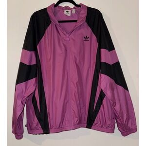 Adidas Rekive Graphic Track Oversized Trefoil Windbreaker Jacket XL HK7379
